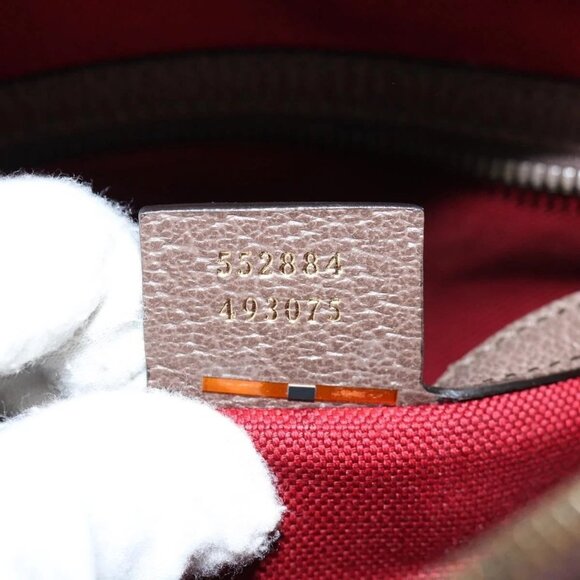 GUCCI GG Supreme Disney Collaboration Backpack PVC Beige Gold 552884 Auth141154M - Picture 12 of 16